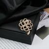 Elegant Versatile Light Luxury Corsage Brooch with Niche Design - Anti-Exposure Pin