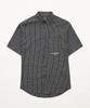 RUONINE Check Short Sleeve Shirt Gck_Navy(L)