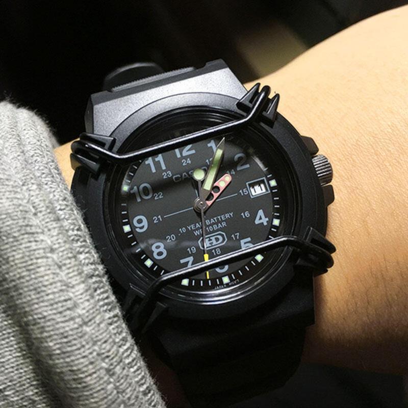 Casio Seria YOUTH - trzy wskazówki, zasilanie na dziesięć lat, lekka i odporna na wstrząsy, mechanizm kwarcowy, pasek żywiczny, japoński i koreański HDA-600B-1B