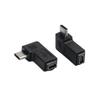 Adaptér USB-C na Mini USB Mini USB samice na USB C samec Konvertor Podpora nabíjení a synchronizace dat pro mobilní telefon Laptop