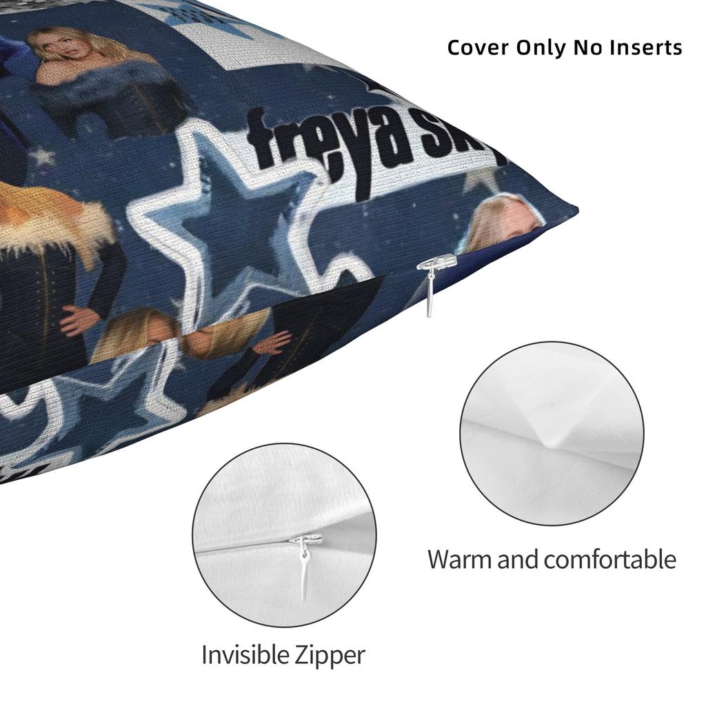 Freya Skye Stars Align Tour 2026 Pillow Covers Accessories Soft Cushion Cover Decorations  Pillow Case Cover Home Multi-Size