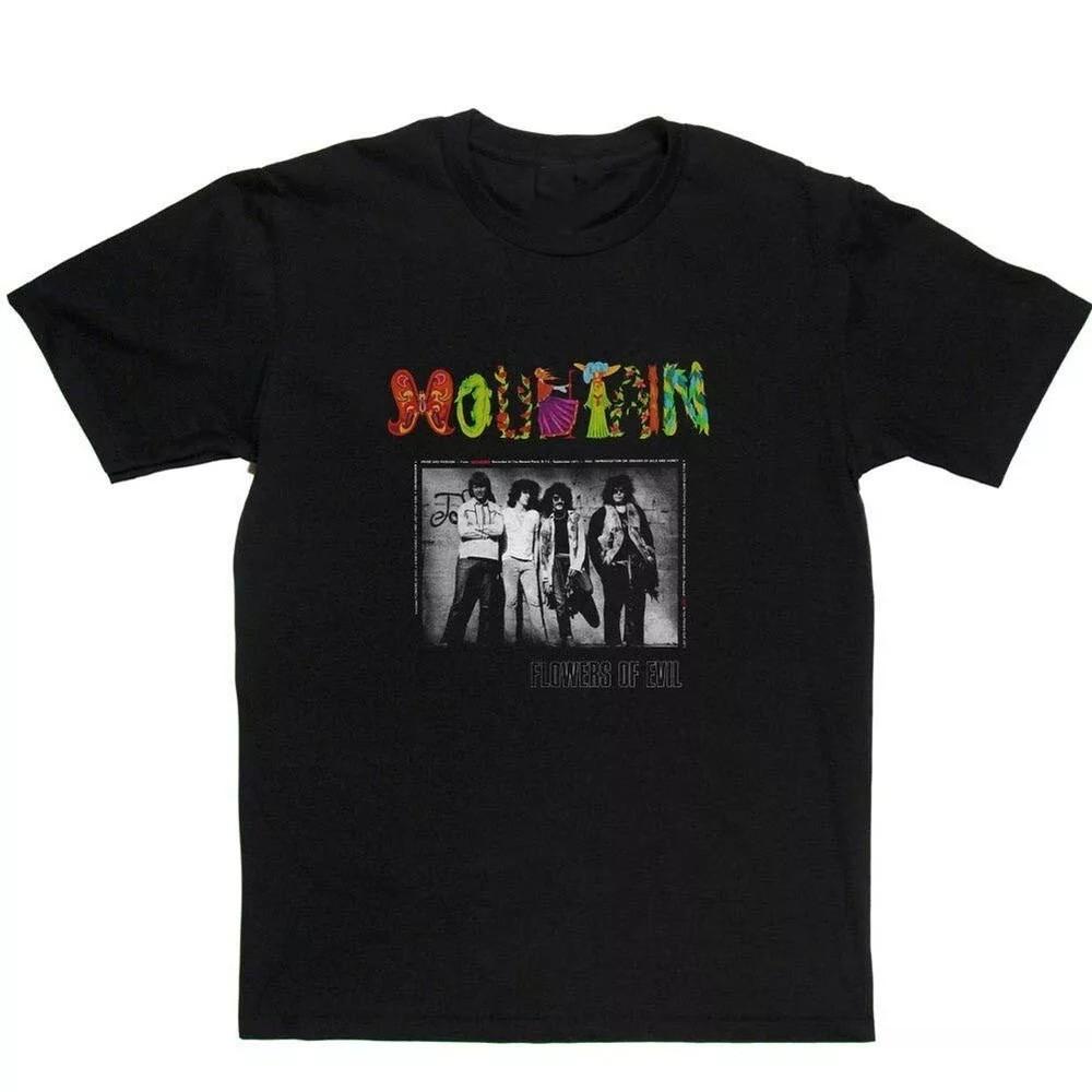 

New Hot Leslie West & Mountain Black Color Shirt Gift For Fan BL1150 Unisex T-Shirt Graphic Tee M