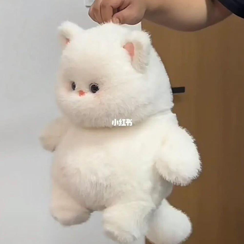 Internet Celebrity Meow It Cub Doll Cute White Cat Plush Toy Super Cute Cat Doll Meow It Sister Throw Pillow Birthday Gift