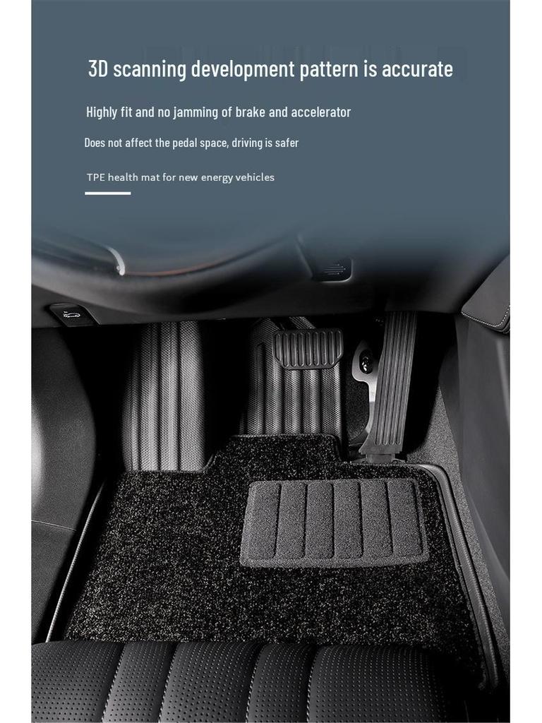 Custom TPE Floor, Trunk, and Seat Back Mats for 2023 Changan Qiyuan A07