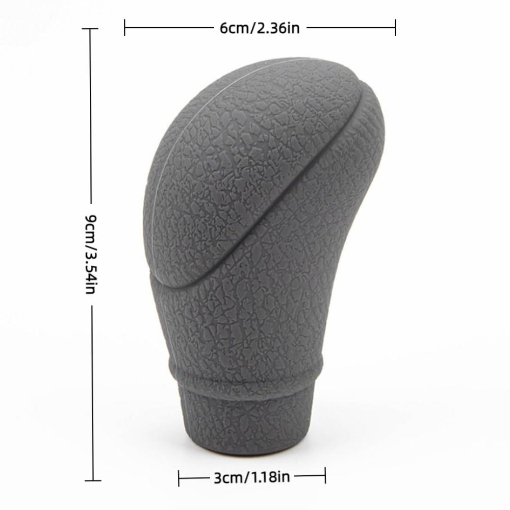 Silicone Car Gear Shift Knob Cover AT Universal Gear Shift Case  Car Accessories