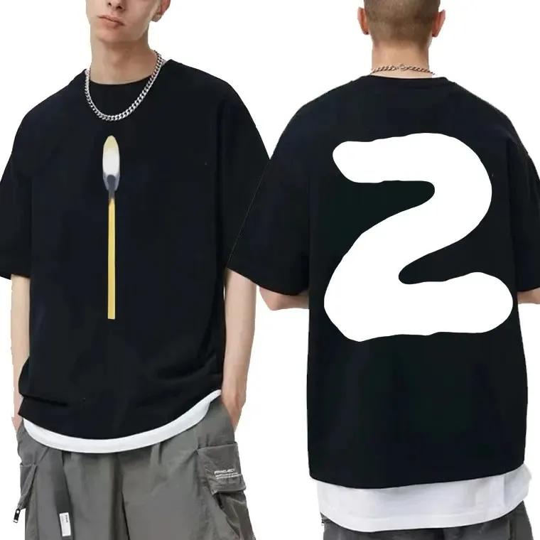 Cactus Jack Tshirt Awesome Streetwear Oversized T Shirts UnisexFashion Loose T-shirt Hip Hop Trend Tee Short Sleeve