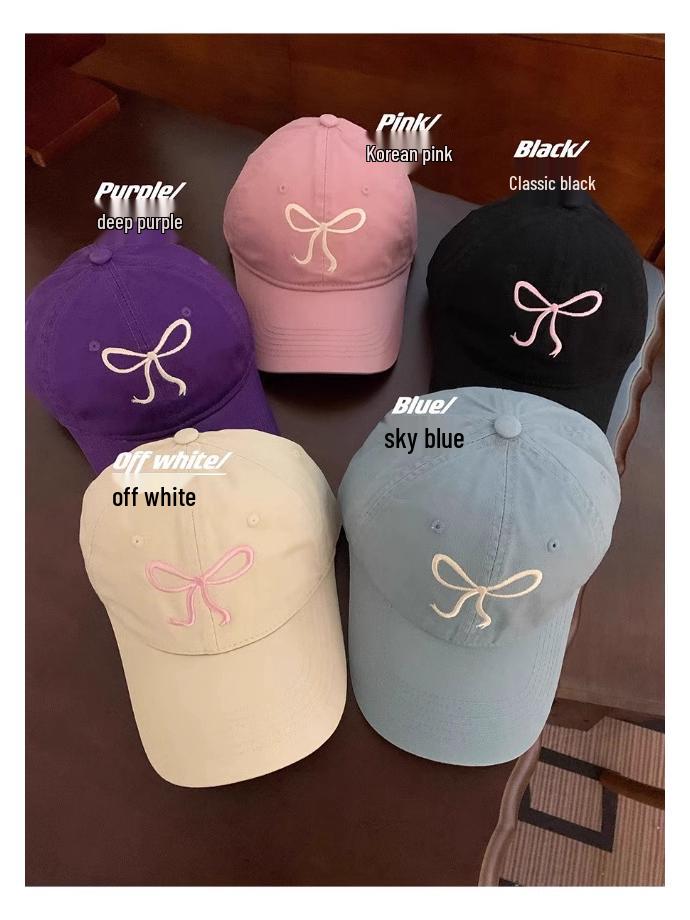 

Новое поступление: Женская бейсболка с широкими полями и козырьком-уточкой, закрывающим лицо, с вышивкой в виде банта