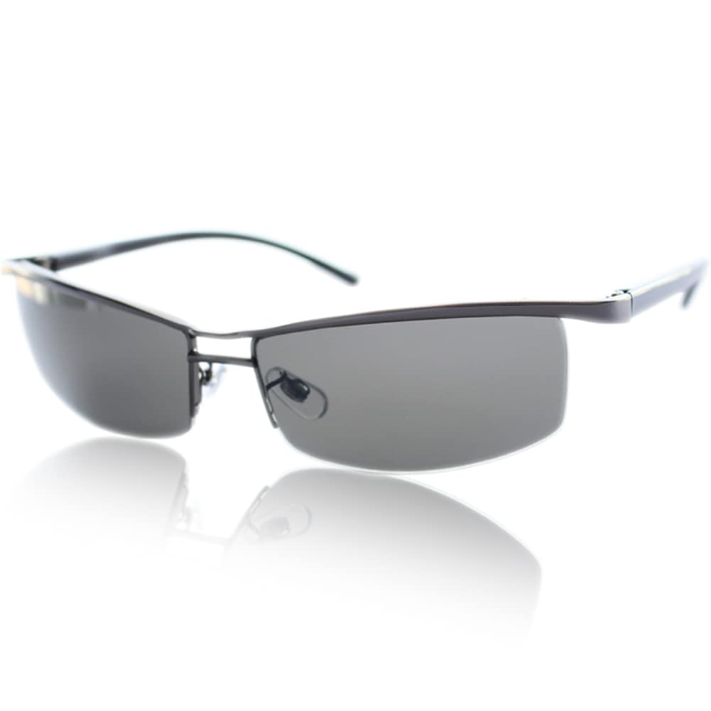 Sharp UV Driving Sunglasses Manufacturer [Eight Tokyo] Men's Sunglasses, Protection, [Sabae Planning] Gun/Smoke 342-1