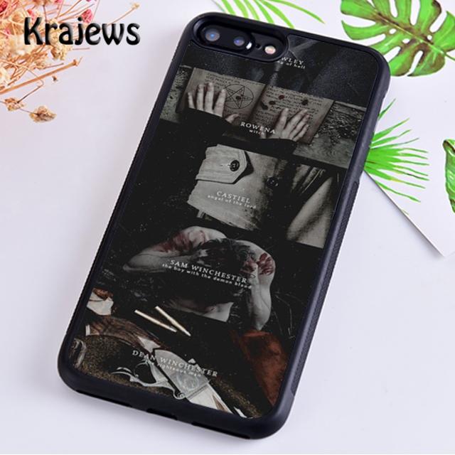 

Castiel WINCHESTER Supernatural Phone Case Cover For iPhone 16 15 SE2020 14 6 7 8 plus 11 12 13 pro max coque Shell Fundas iPhone 6 6s