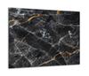 GLASS PROTECTIVE PLATE FOR STOVE 60x52 MARBLE
