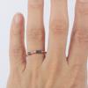 Mezmic Magic Blue Diamond 3 Cable Gold Ring