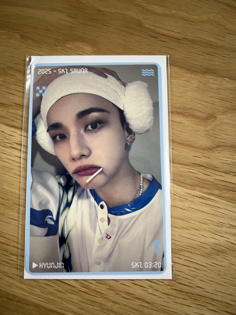 

[USED] Stray Kids JYP Pop-Up 10,000 Yen Purchase Bonus Trading Card Hyunjin