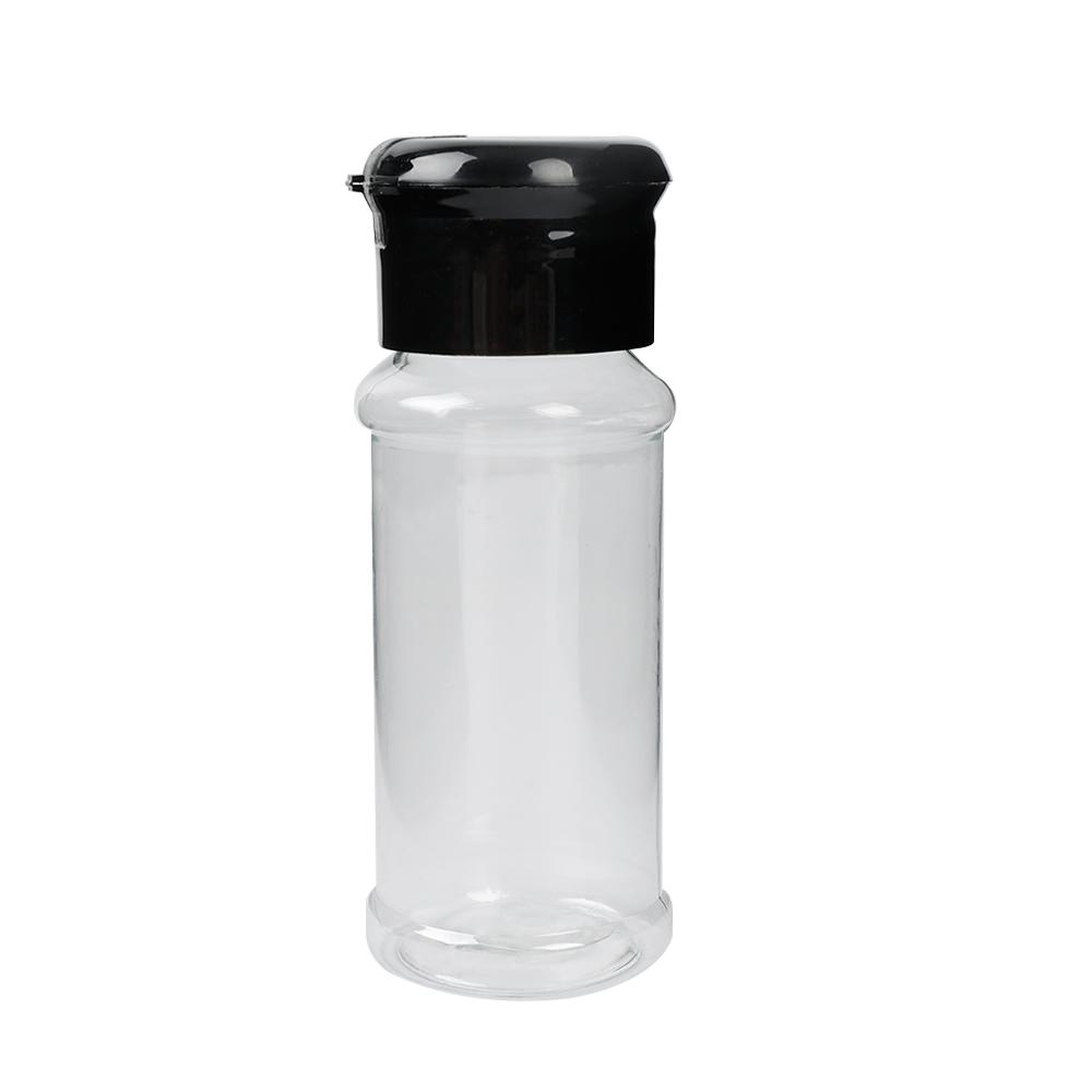 100ML Clear Seasoning Jars Salt Pepper Shaker Bottles Spices Storage Jar Condiment Boxes Kitchen Seasoning Dispenser Container