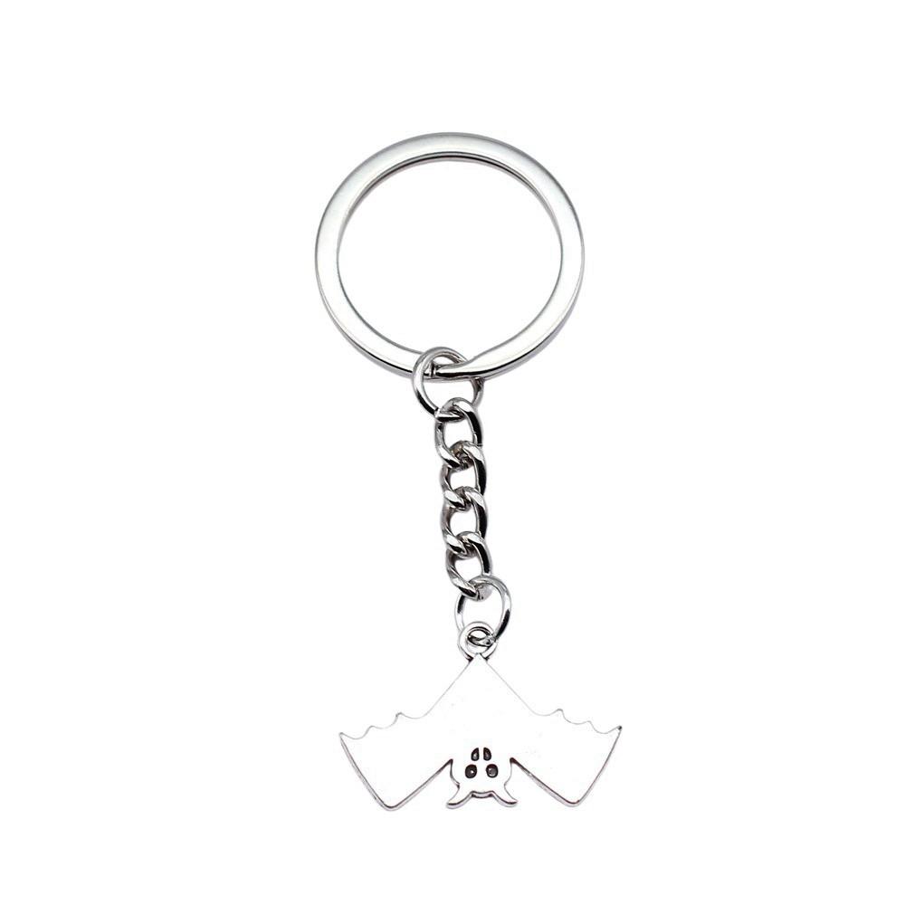 Halloween Spider Bat Spooky Keychain for Couples New Arrival Vintage Graduation Gift Simple Key Organizer
