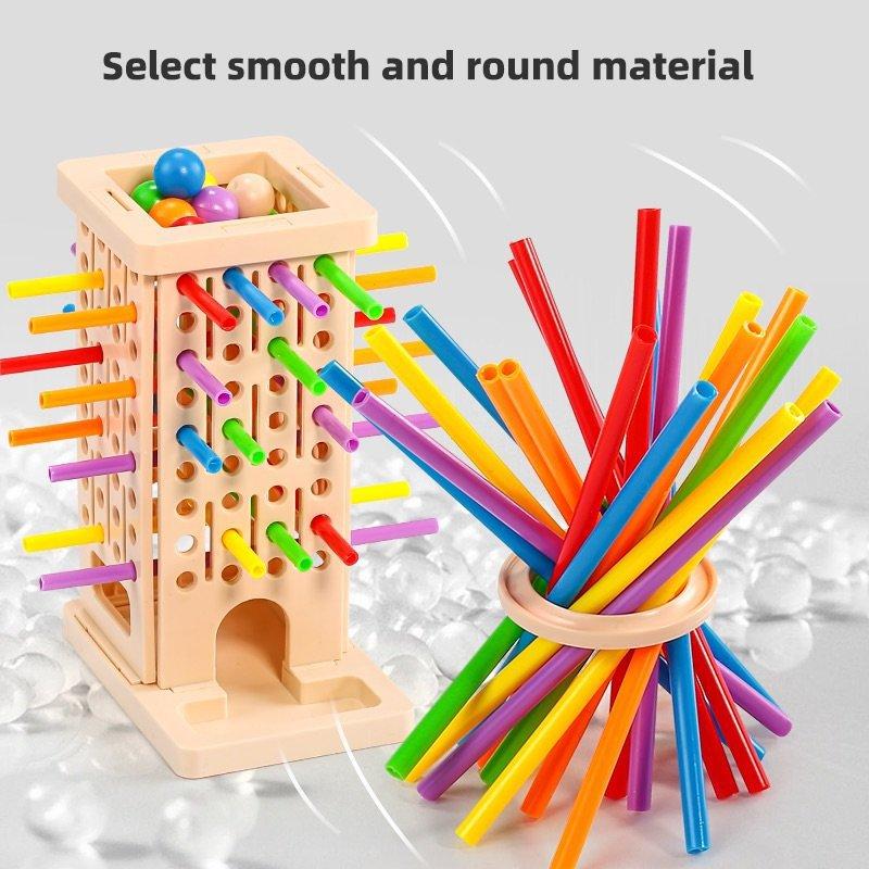 Stäbchen Zieh Brettspiel Für Kinder Pädagogisches Feinmotorik Spielzeug Familienparty Mehrspieler Spiel