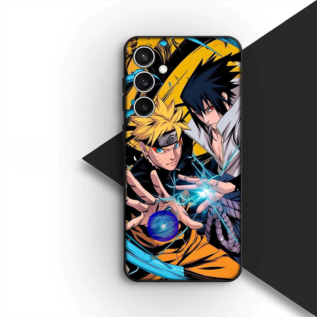 for Samsung Galaxy S10 S8 S9 Plus A33 A34 A31 70 A71 A72 Note 20 9 8 S10E Phone Cover Soft Case Akatsuki Narutos Uchiha Sasuke