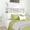 VidaXL Headboard Cabinet White 140x19x103.5 Cm 811862