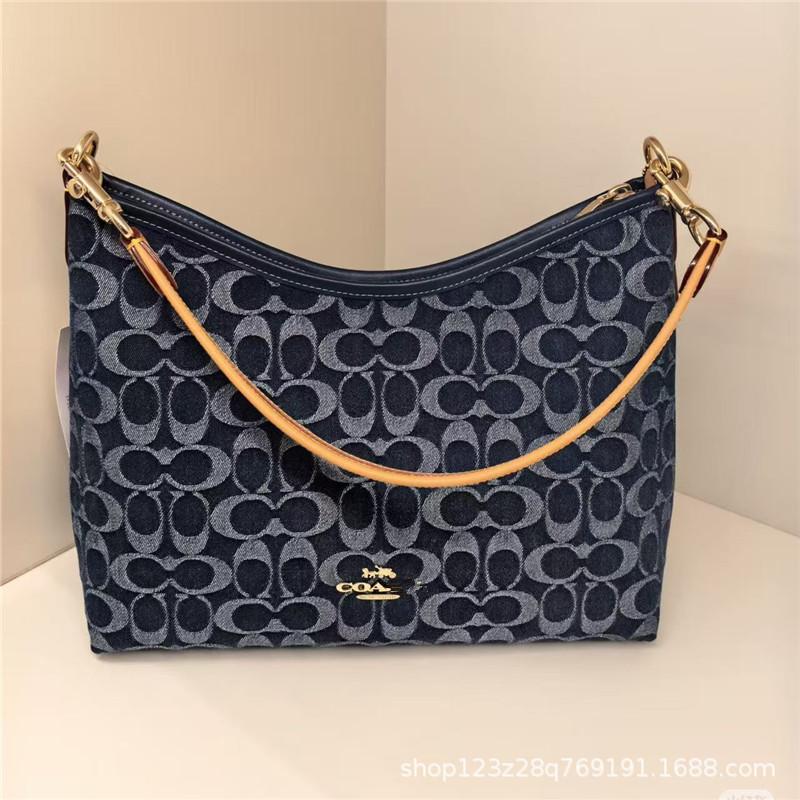 High Quality 2024 Laurel Single Shoulder Milk Aged Flower Crossbody Stray Bag Versatile Large Capacity Underarm