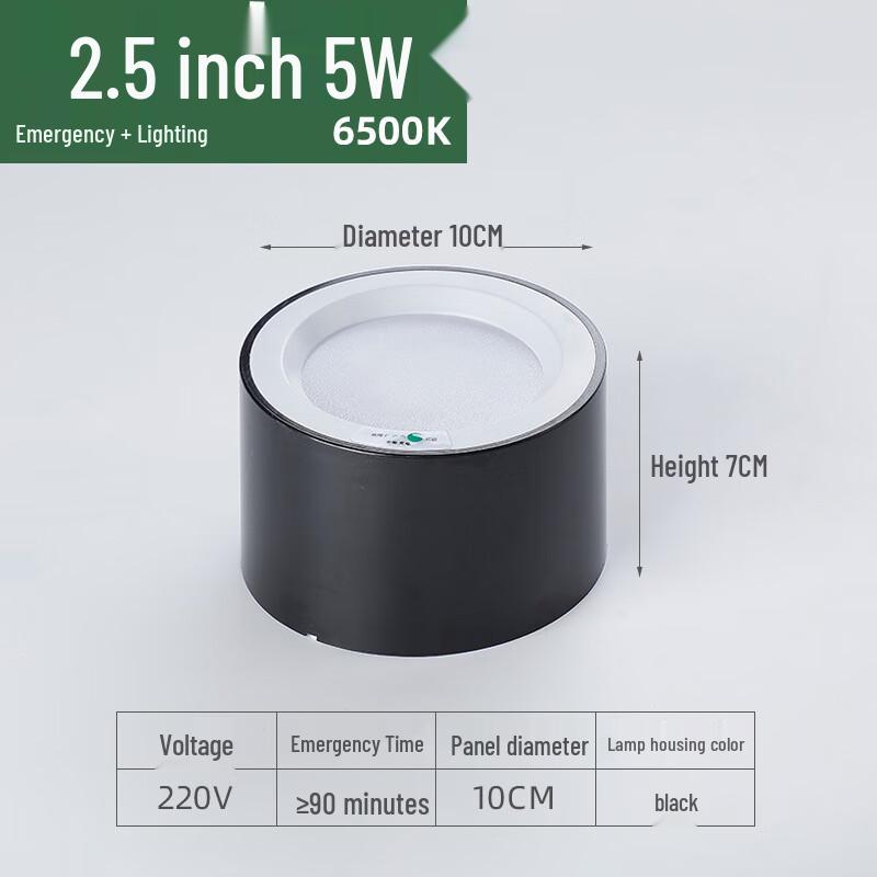 XuanYong Surface Mounted LED Emergency Downlight