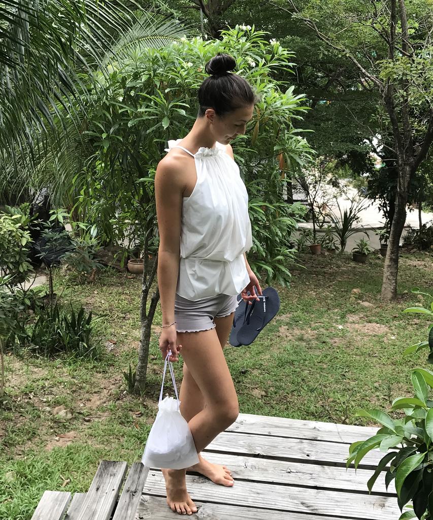 VLANDA Romantic Holiday & High Short Set [Top & Shorts Set]