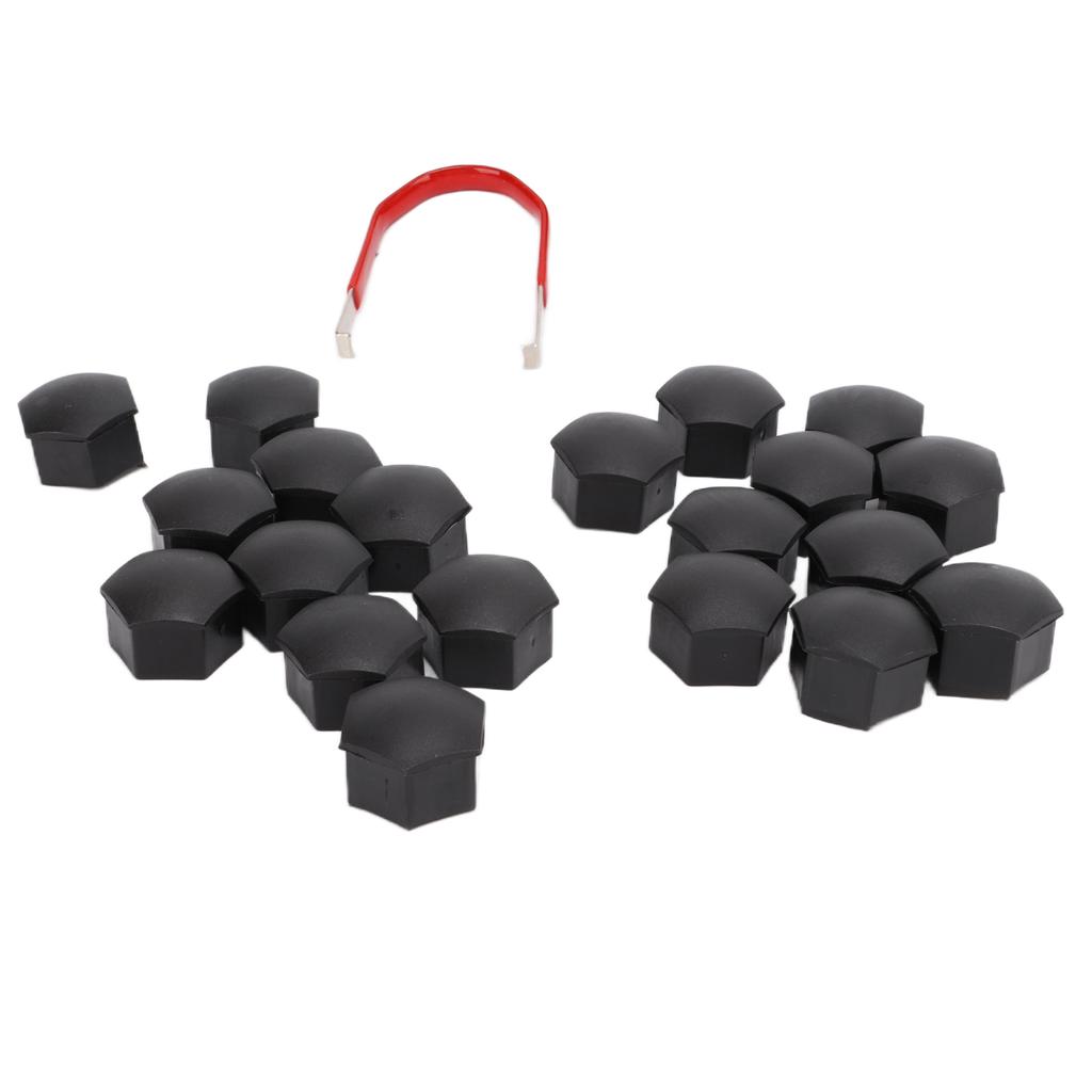 20 Stück Radmutternabdeckungen mit Demontagewerkzeug Zubehör Ersatz für Tesla Model 3