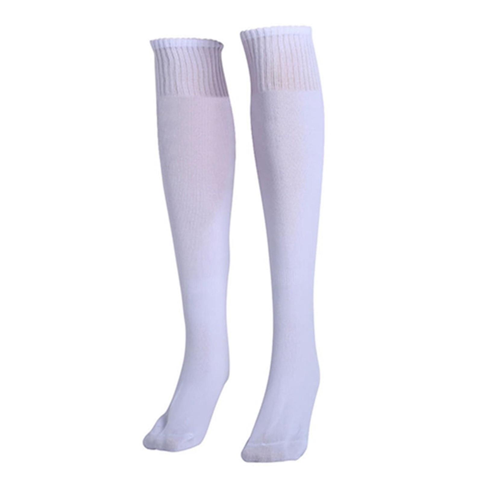 Adult Over the Calf Soccer Socks Size 37-46 Long Athletic Sports Socks Suitable for Football Training and Matches One Size