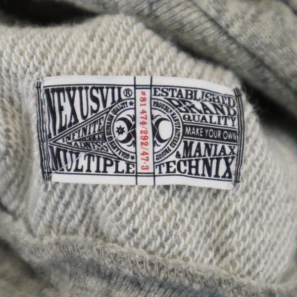 NEXUSVII Made in Japan Wool Blend Long sleeve Sweatshirts 44 gray Men's Used