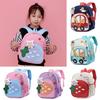New Trendy Children Bag Oxford Fabric Ventilated Burden-reducing Kids School Backpack Cartoon Rabbit