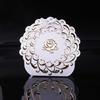 25 Stück Blumen Hochzeitsgastgeschenke Box Kraft Süßigkeitenbox Geschenkbox Schachtel für Schokolade Hochzeitsdekoration Zubehör
