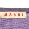 Marni Made In Italy 100% Cashmere Long Sleeve Knit 40 Purple Sweater Women Used