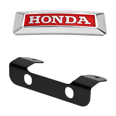 TOURI & TORI Front Fork Emblem, Compatible with 250/500/1100, Emblem Motorcycle, Custom Parts, Easy Installation, Grommets, Emblem Stay Set