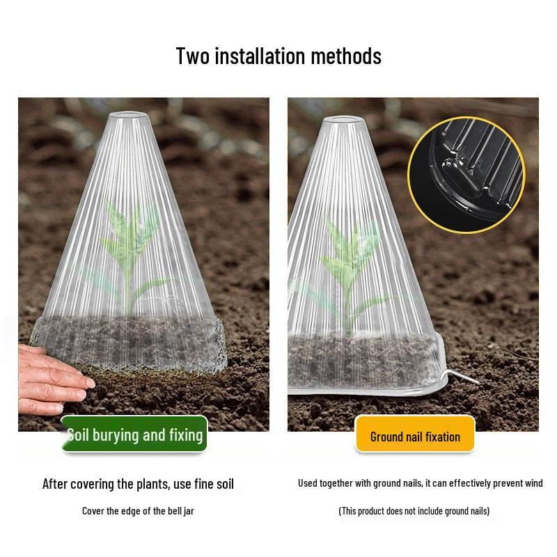 Sunscreen and Windproof Seedling Cover for Plants and Vegetables
