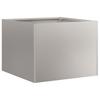 Pot Rusty 40X40X30 Cm Stainless Steel