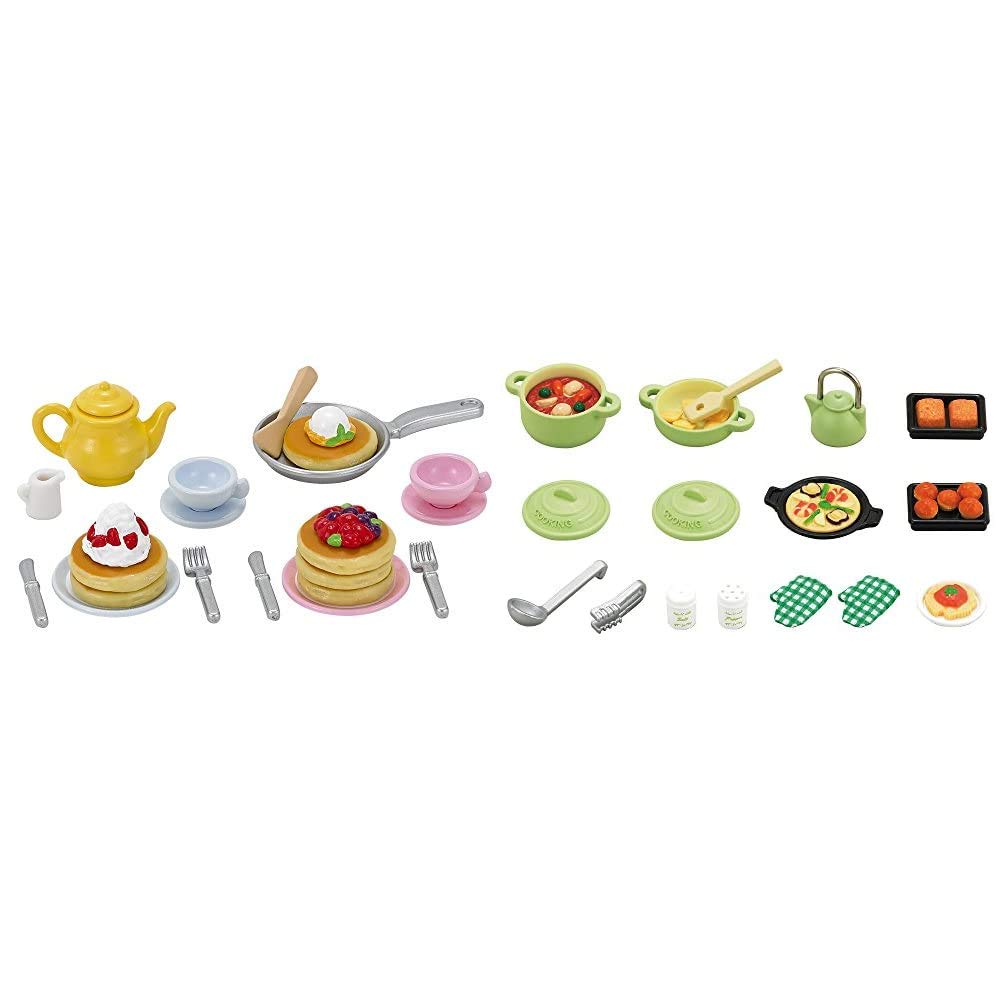 Sylvanian Families Furniture Fluffy Pancake Set C-418 Cooking C-410Set Purchase