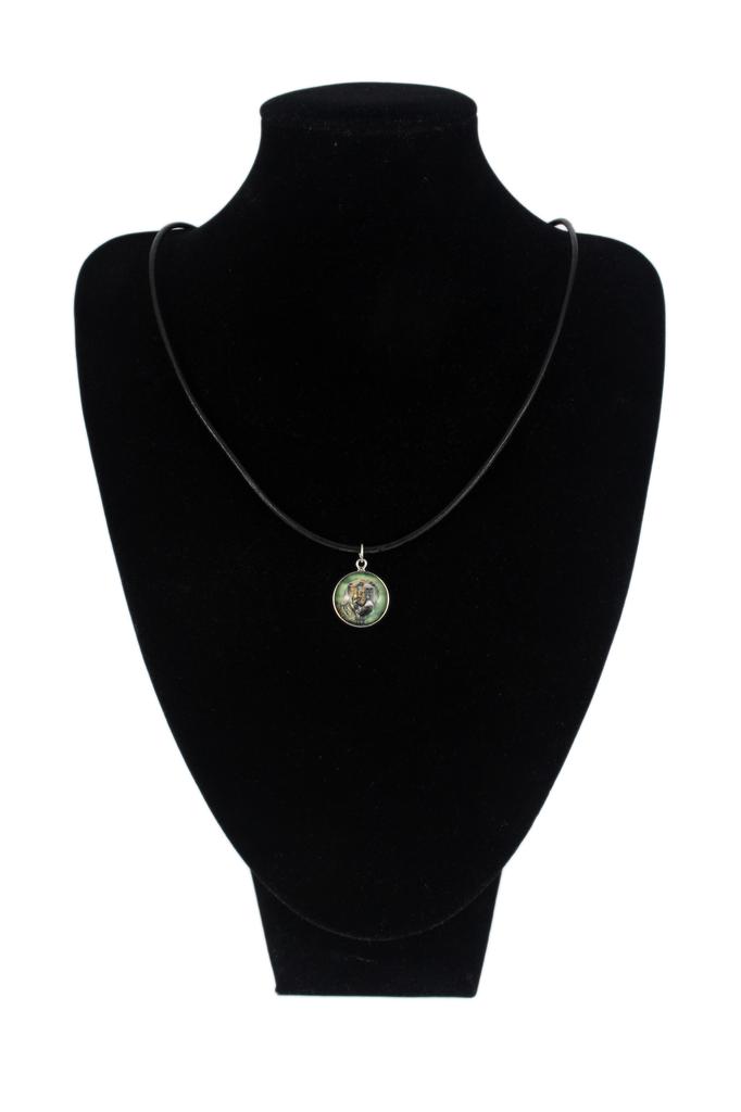 Fila Brasileiro – A set of jewelry with your photo, handmade set | Art-Dog
