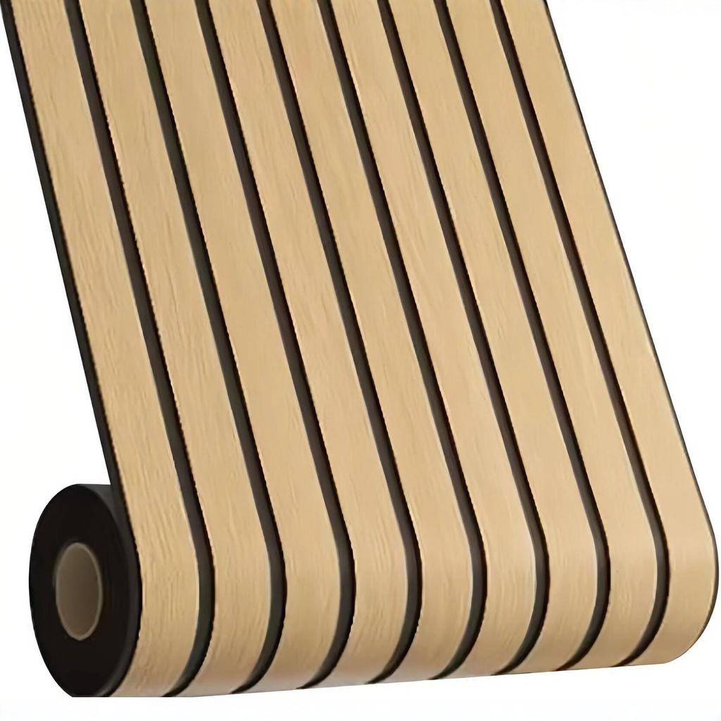 3D Self-Adhesive Wood Grain Wall Sticker for Living and Bedroom Renovation