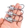15 stuks Swimbait Jigkoppen met Chartreuse Visoog 42g 56g 28g Jigkoppen voor Zoetwater&Zoutwater Vissen
