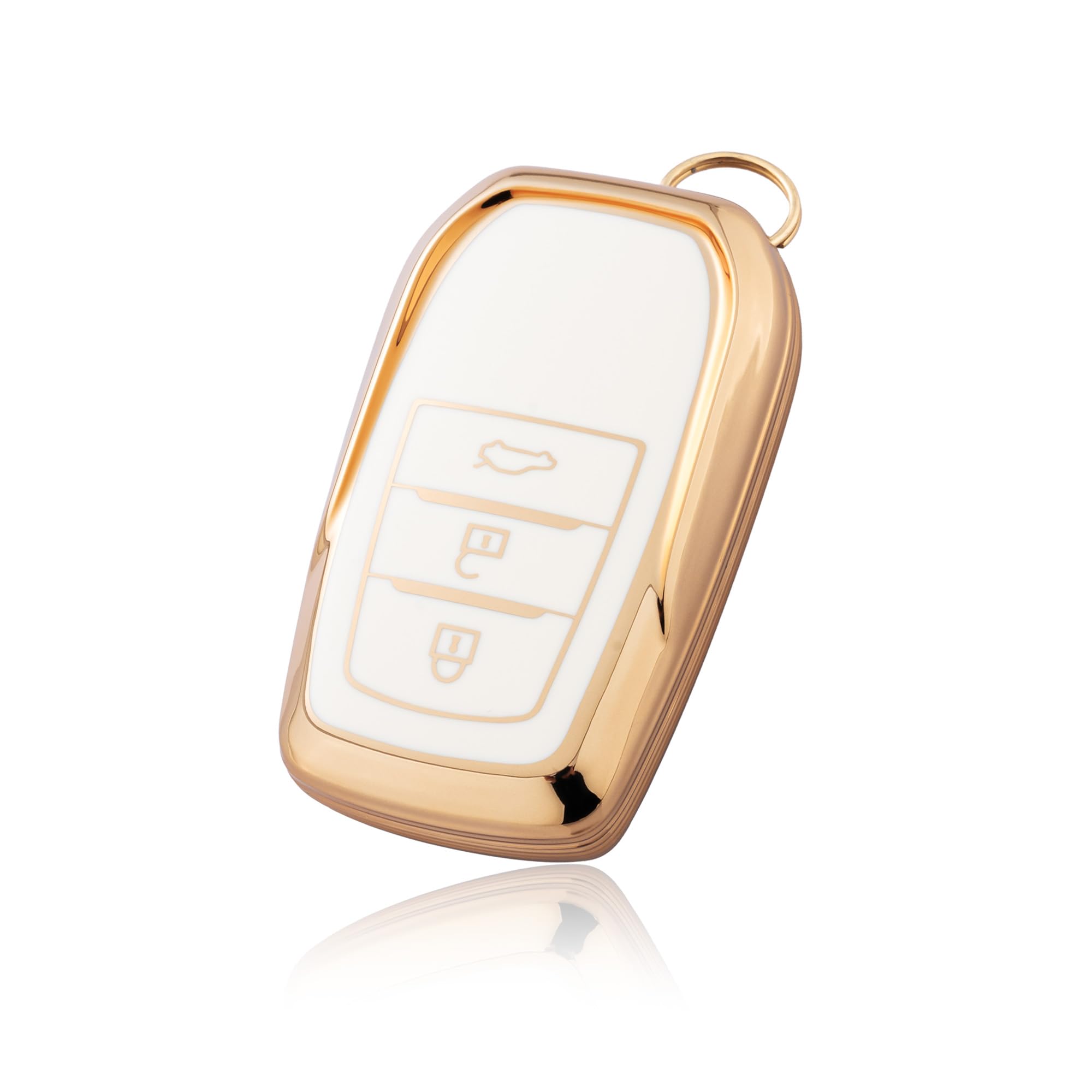 

[Унхоке] Чехол для ключа New Harrier 80 Series, Corolla Cross, Поздний тип, Yaris Cross, Смарт золотой