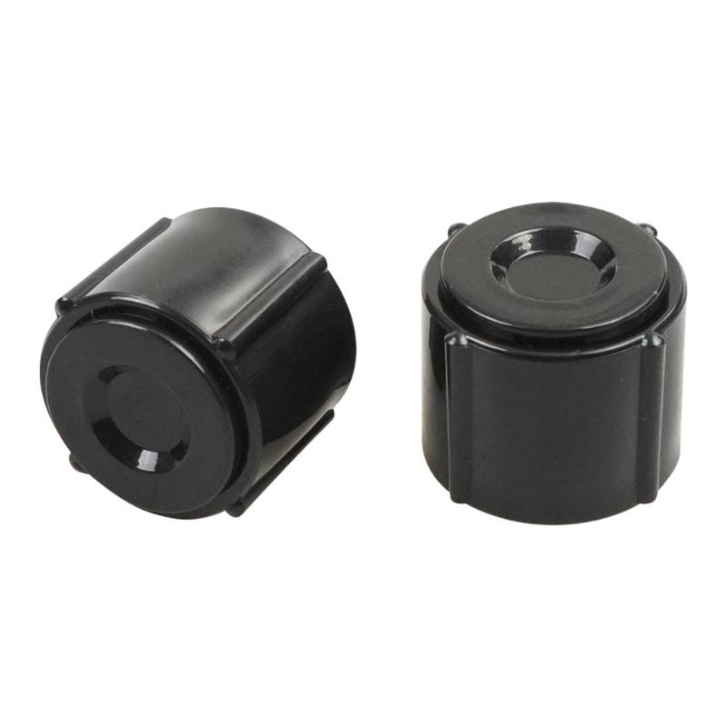 Pack of 2 ABS Drain Plugs Seals Caps for Low Point Drainage in campers Trailer Water Systems