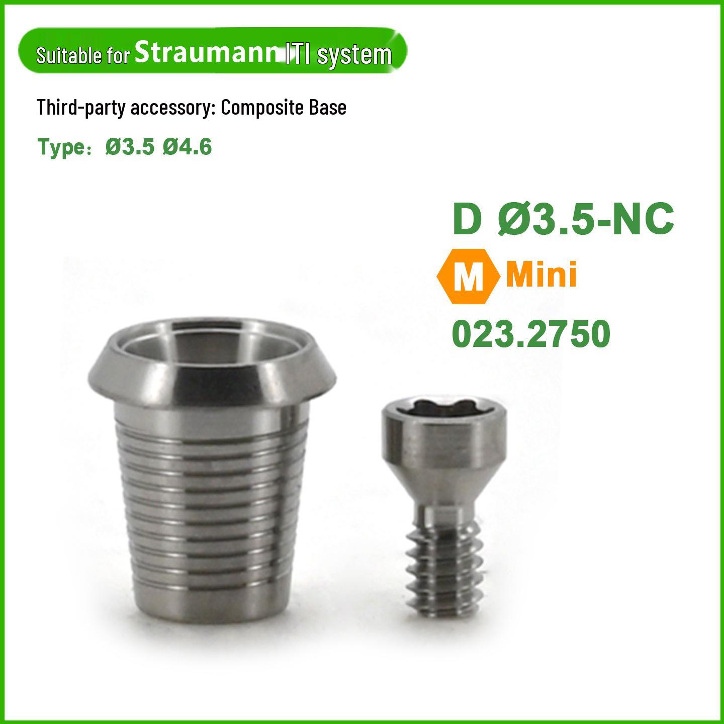 Straumann ITI Titanium Composite Implant Base Replacement