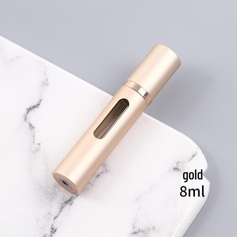 8ml Refillable Travel Perfume Bottle - Large Capacity Glass Spray with Bottom Filling