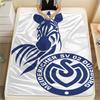 1pc Msv Duisburg Print Flannel Blanket, High Quality Comfortable for All Seasons, Home Decor, Warmth and Comfort, Perfect for Christmas Gifts73