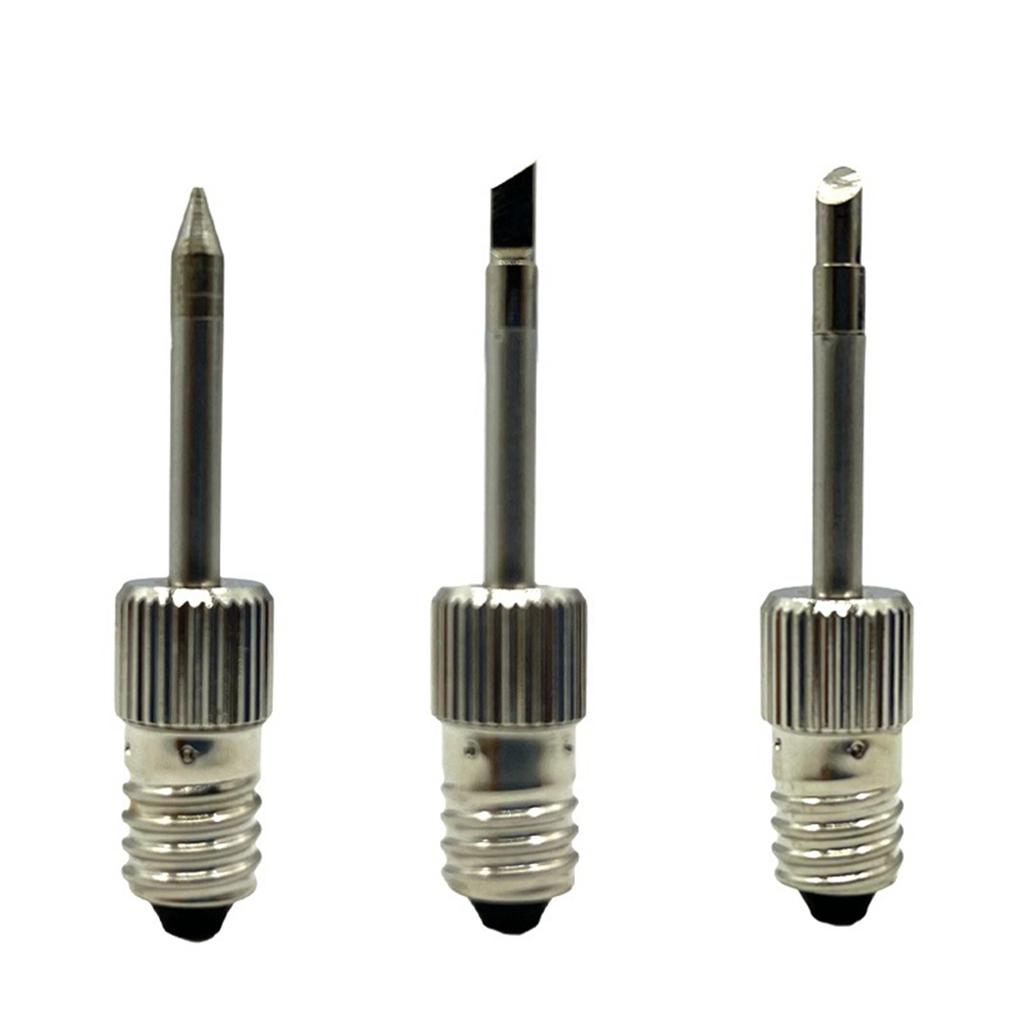 Soldering Iron Tips Corrosion Resistant Cordless E10 Interface Battery Solder Welding Tips Electronic Soldering Tips for Tool