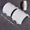 Neue PVC-Wasserrohr-Reparaturklemme 50mm/75mm/110mm/160mm Weiß Schnellkupplungs-Reparaturklemme Typ PVC-Leckdichter