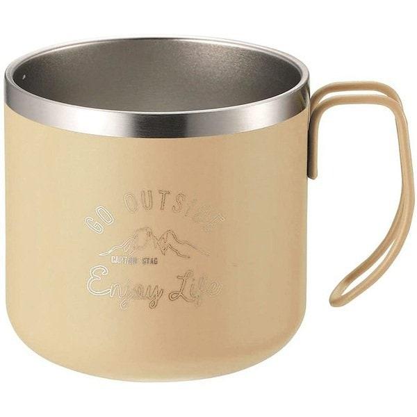 

Captain Stag Captain Stag Ue 3557 [monte Double Stainless Mug Cup 350 Beige ]
