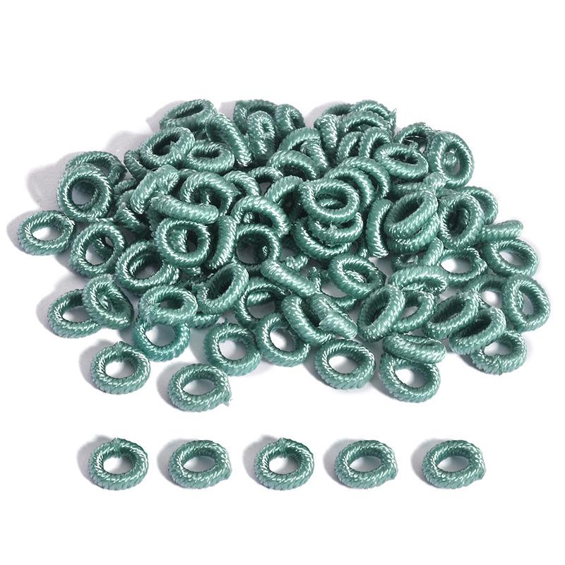 Renkli Spiral Düğüm Kendin Yap Bileklik Malzemeleri: Kırmızı El Yapımı Dokuma İp, Örgülü Halat Aksesuarlı