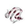 Bague Serpent Mode Vêtement Fête Danse Bague Animale Créative Bijoux Accessoires Cadeau Fête Vente en Gros