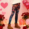 Leggings für Damen Hochtailliert Bedruckt Weich Dehnbar Workout Yoga Hosen Geschenke