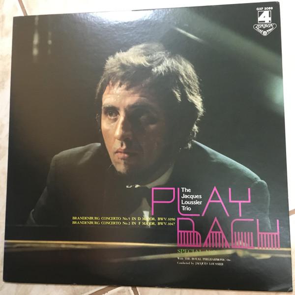 

LP Record JACQUES LOUSSIER TRIO - Play Bach Special Vol. 1 GXF3089 LONDON 1979 Japan Obi Jazz Used