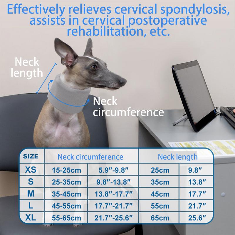 Pet Recovery Collar Adjustable Dog Anti Licking Collar Prevent Pets From Touching Stitches Wound Care Anti-Lick Shield Anti-Bite